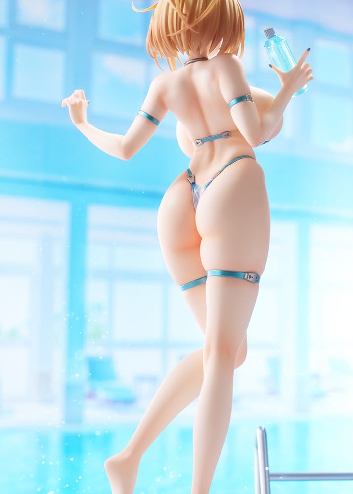 Bunny Suit Planning Statue PVC 1/6 Sophia F. Shirring High-cut Swimsuit Ver. 27 cm