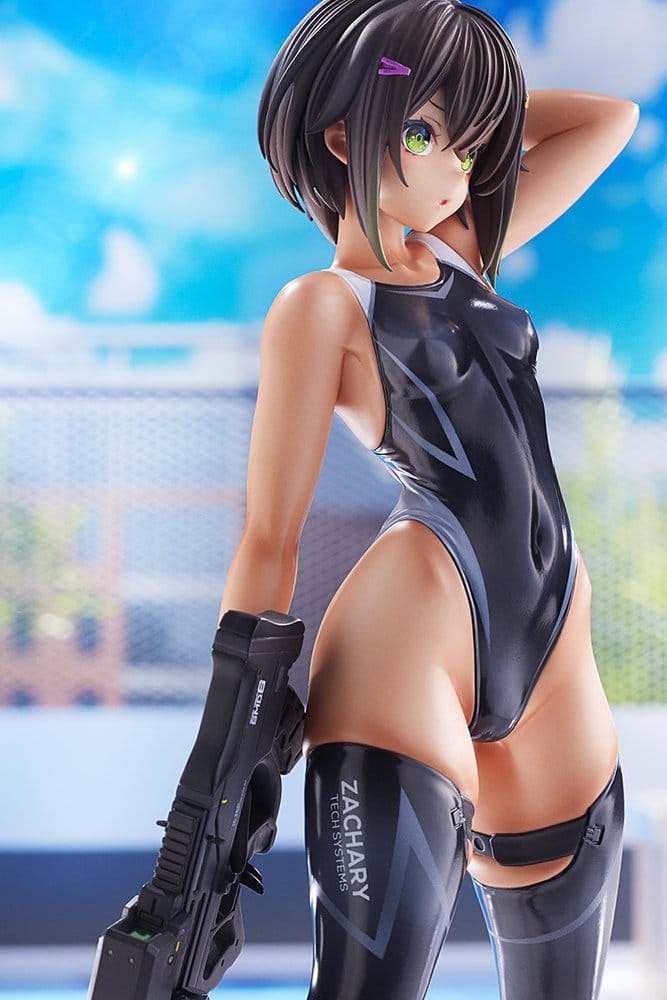 Arms Note PVC Figure 1/7 Buchou-chan of the Swimming Club 22 cm (re-run)