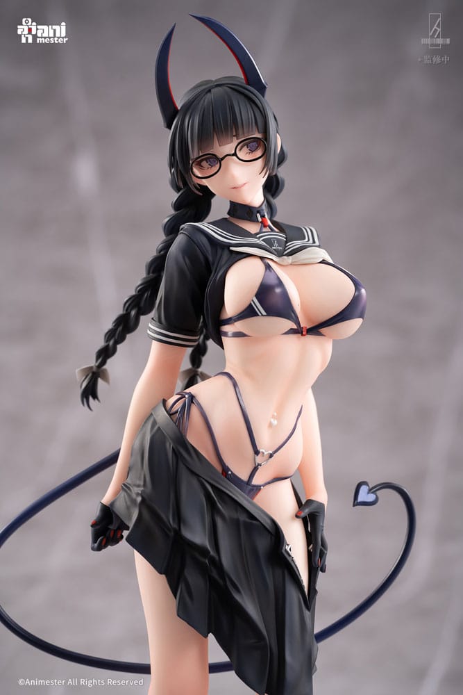 Original Character Statue 1/6 Succubus Class President Reina Illustration by Ban! 30 cm