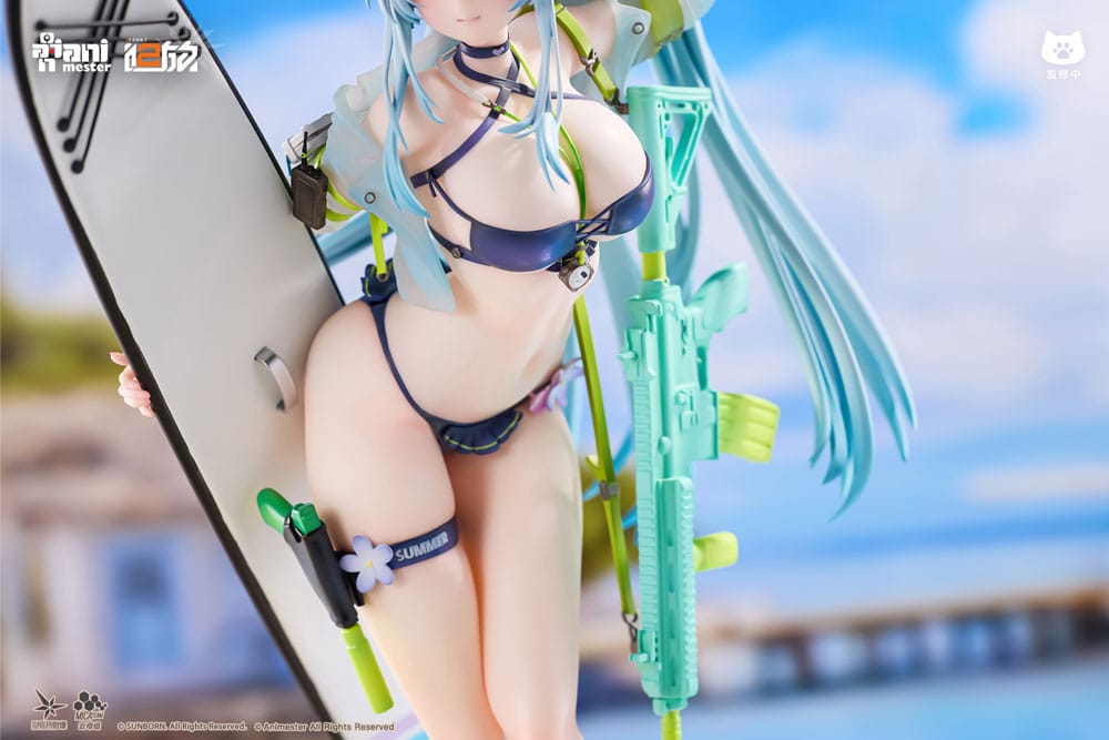 Girls' Frontline 2: Exilium Statue 1/7 HK416 Cerulean Breaker 24 cm