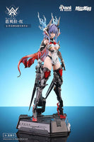 Original Character Plastic Model Kit Alloy Articulated Assemblable Model Thunderbolt-Barbera Red 21 cm