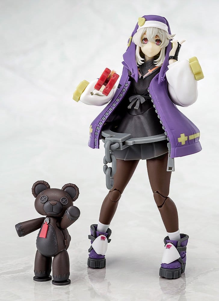 Guilty Gear Strive Plastic Model Kit Bridget Articulated Purple Color Ver. 14 cm