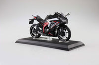 Diecast Bike Series Statue 1/12 Kawasaki Ninja ZX-25R Metallic Spark Black×Peal Flat Stardust White 16 cm