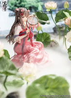 Hanfu Girls Lotus Reflection