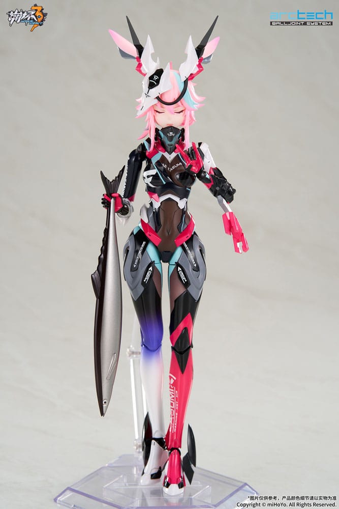 Honkai Impact 3rd Arctech Posable Series Action Figures 1/8 Sakura Yae Darkbolt Jonin Neon Shade Ver. 22 cm
