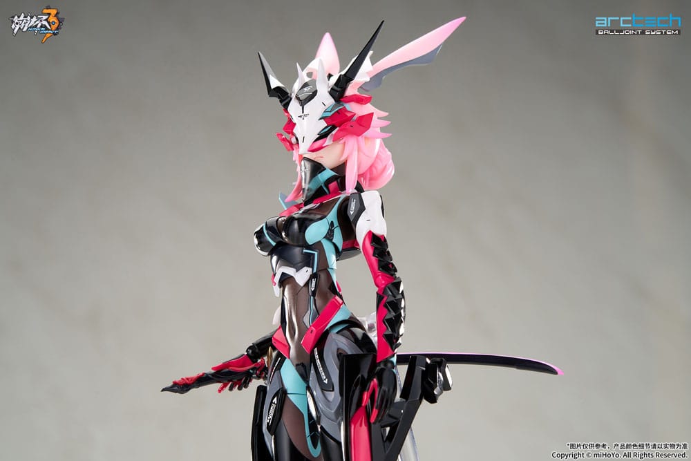 Honkai Impact 3rd Arctech Posable Series Action Figures 1/8 Sakura Yae Darkbolt Jonin Neon Shade Ver. 22 cm