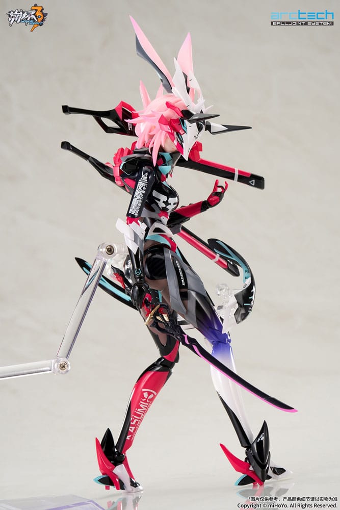 Honkai Impact 3rd Arctech Posable Series Action Figures 1/8 Sakura Yae Darkbolt Jonin Neon Shade Ver. 22 cm