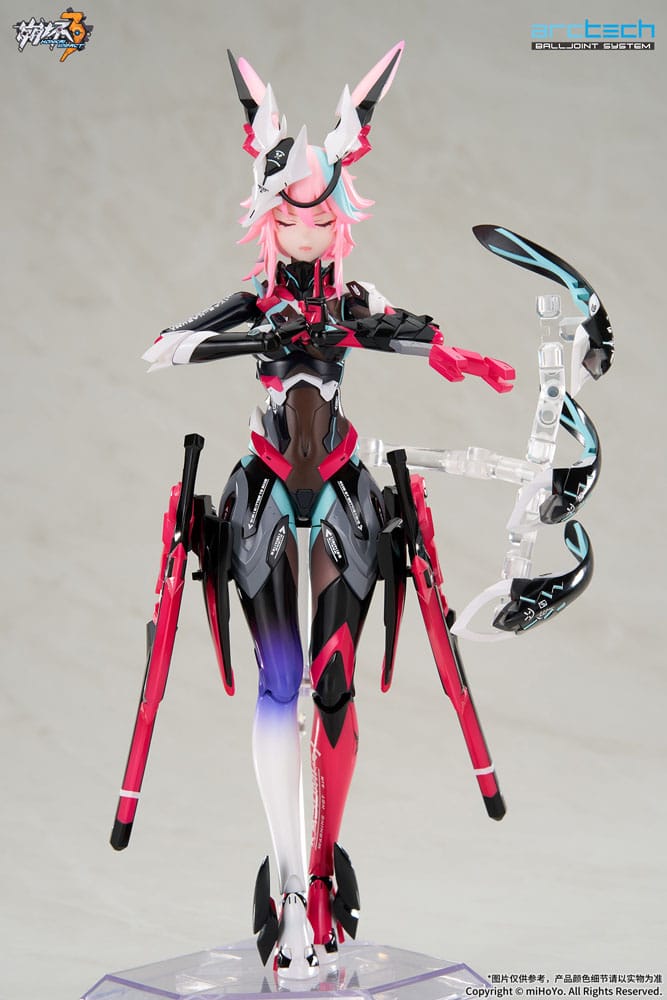 Honkai Impact 3rd Arctech Posable Series Action Figures 1/8 Sakura Yae Darkbolt Jonin Neon Shade Ver. 22 cm