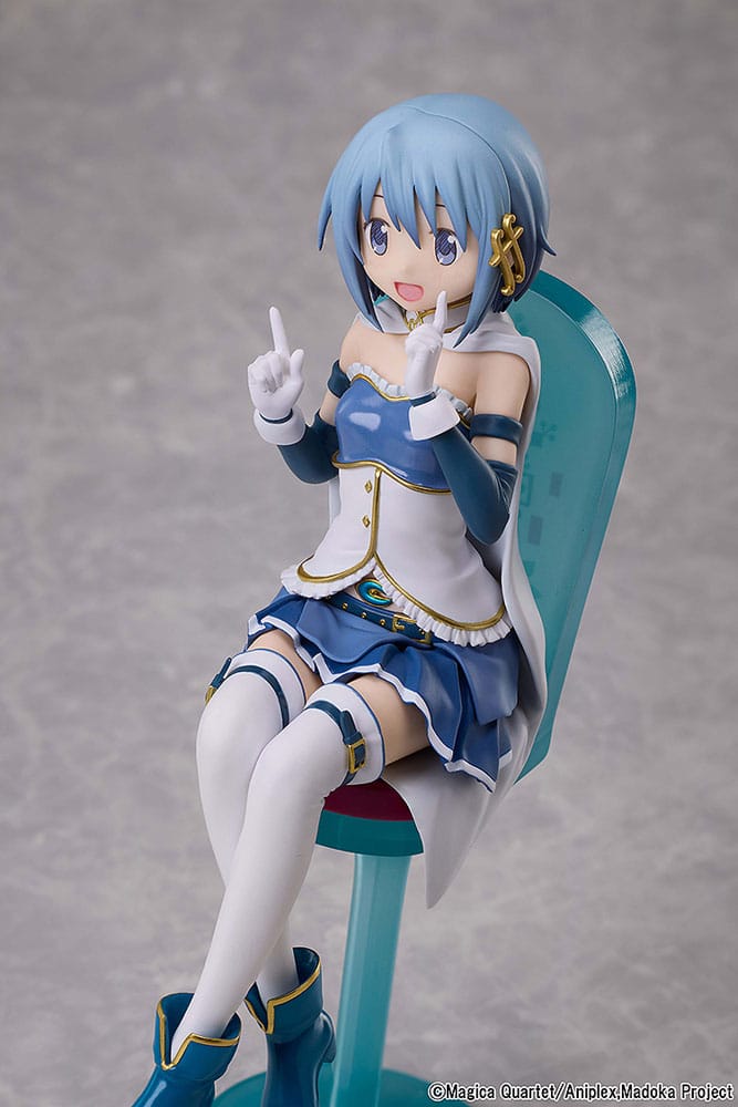 Puella Magi Madoka Magica The Movie: Rebellion PVC Statue Sayaka Miki Tea Party Cake Song Ver. 18 cm