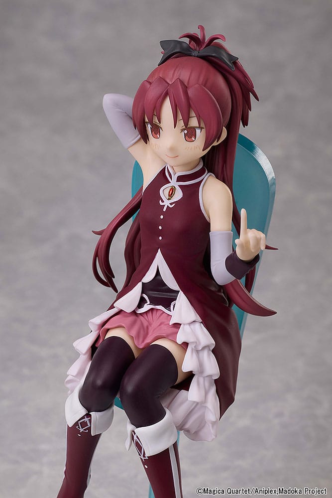 Puella Magi Madoka Magica The Movie: Rebellion PVC Statue Kyoko Sakura Tea Party Cake Song Ver. 18 cm