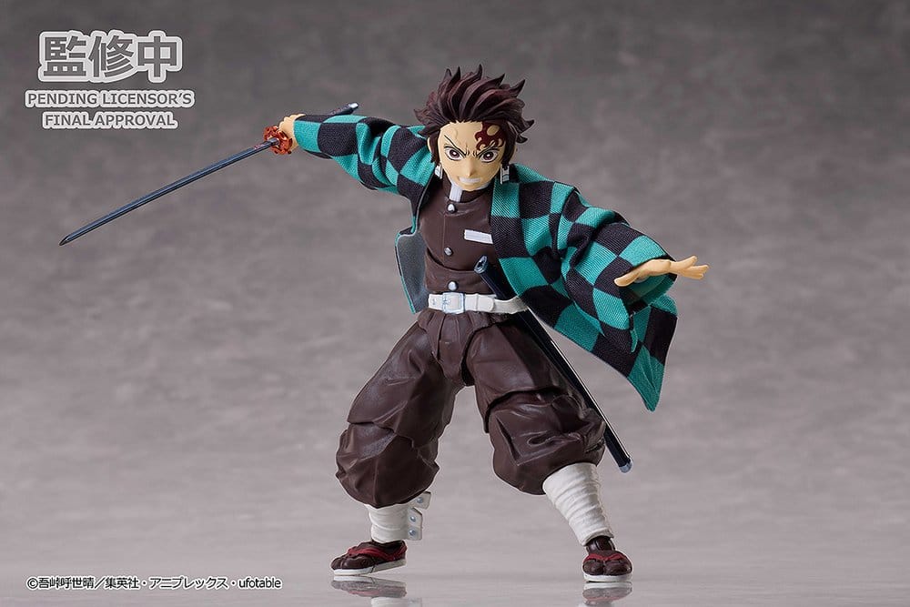 Demon Slayer: Kimetsu no Yaiba BUZZmod Action Figure 1/12 Tanjiro Kamado Ver. 2 14 cm