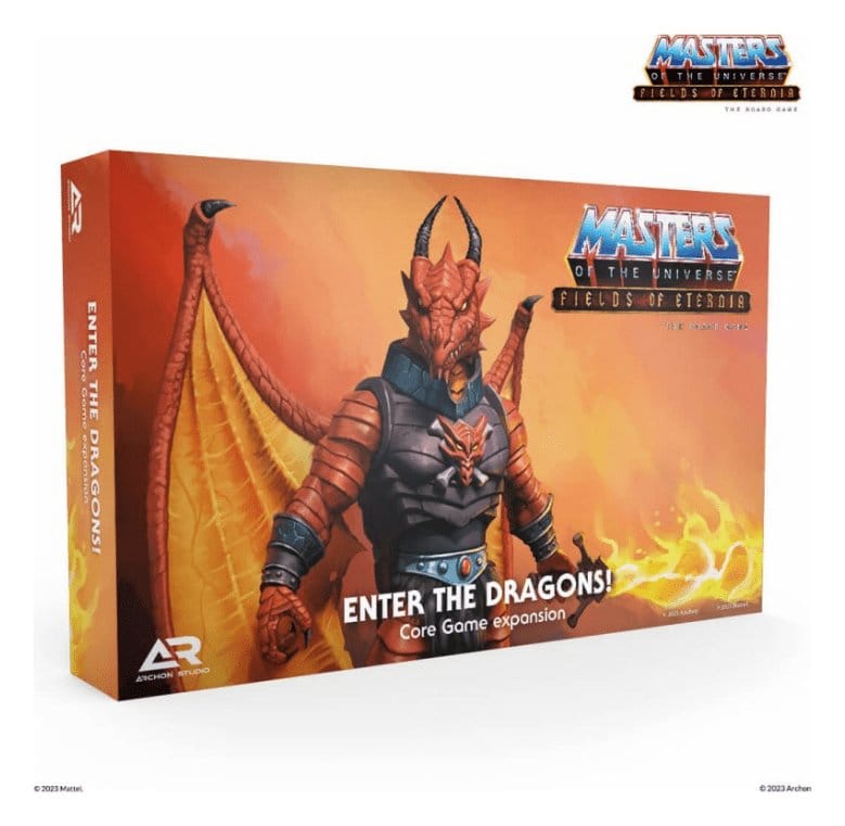 Masters of the Universe Board Game Expansion Fields of Eternia - Enter the Dragons! *German Version*