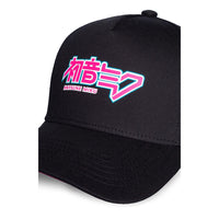 Hatsune Miku Curved Bill Cap Logo