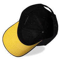 Pokemon Curved Bill Cap Pikachu Black