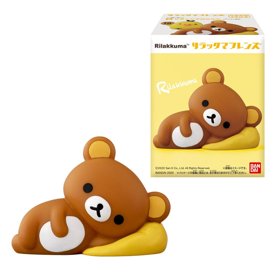 Rilakkuma Friends Soft Vinyl Figures 6 cm Wave 4 Display (12)
