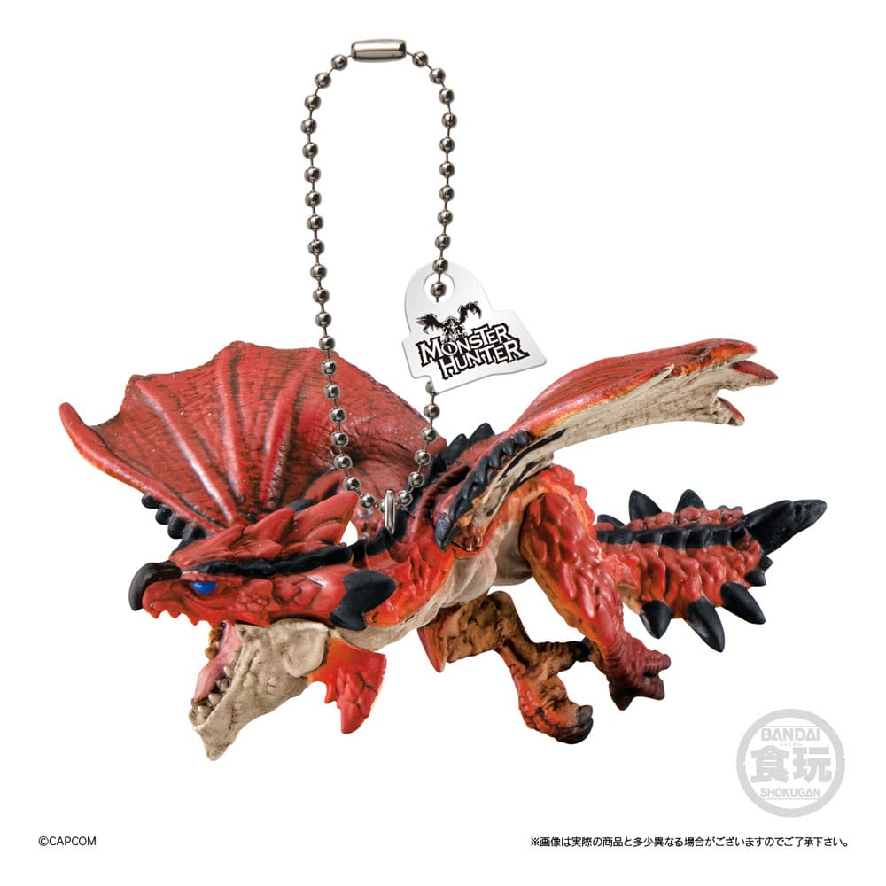 Monster Hunter Keychains Mascot Charm Collection Blind Bag 4 cm Display (10)