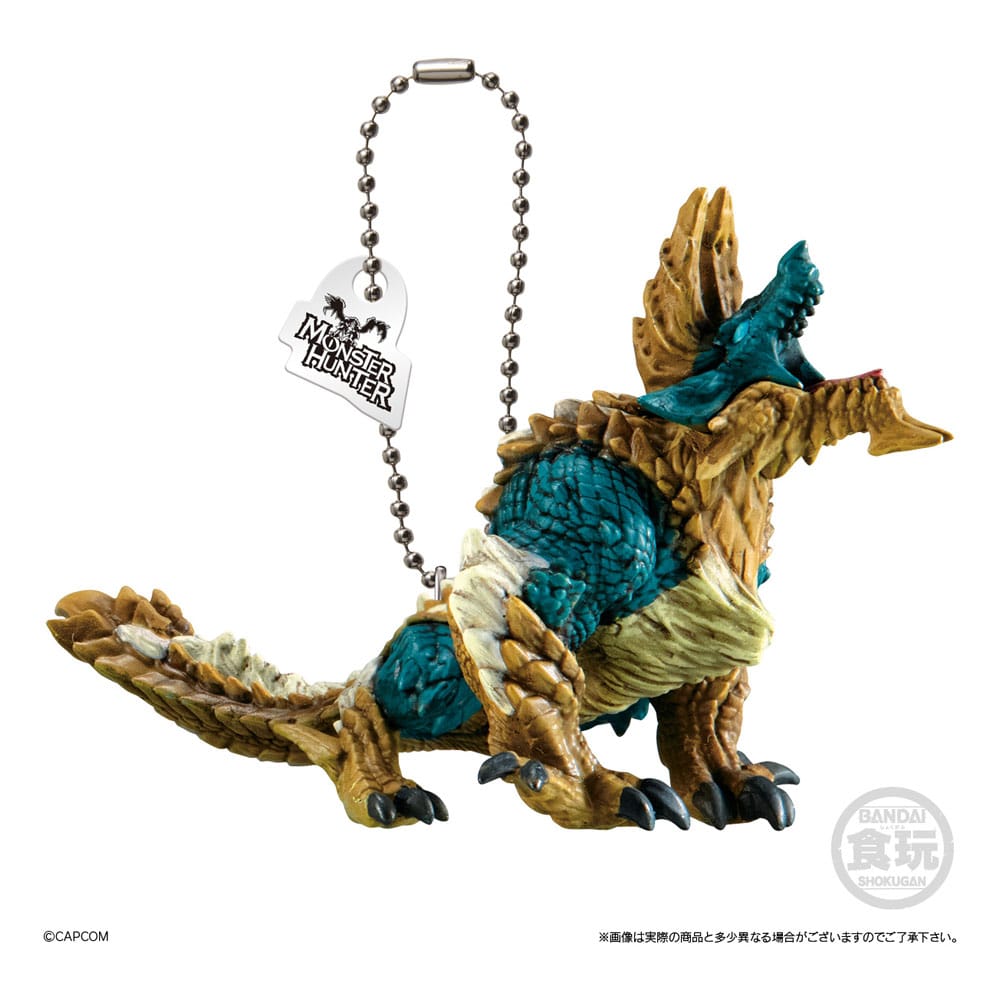 Monster Hunter Keychains Mascot Charm Collection Blind Bag 4 cm Display (10)