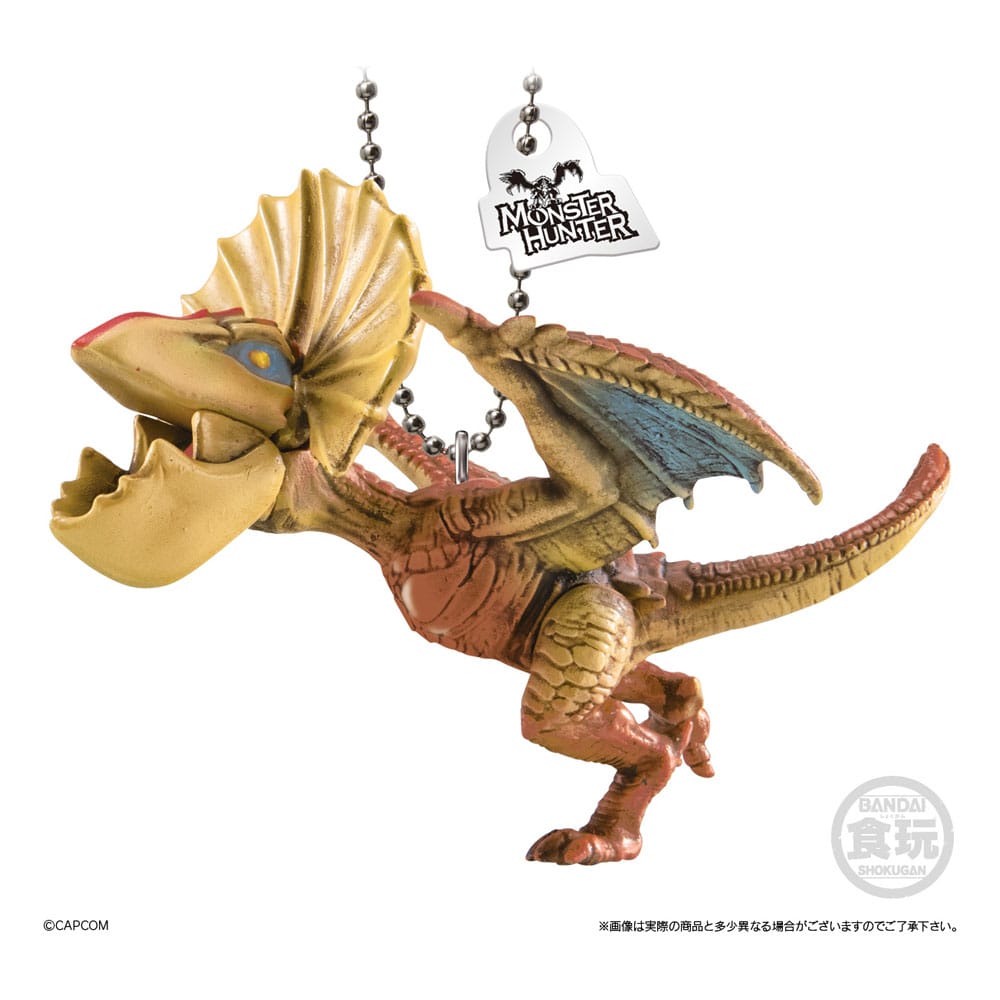 Monster Hunter Keychains Mascot Charm Collection Blind Bag 4 cm Display (10)