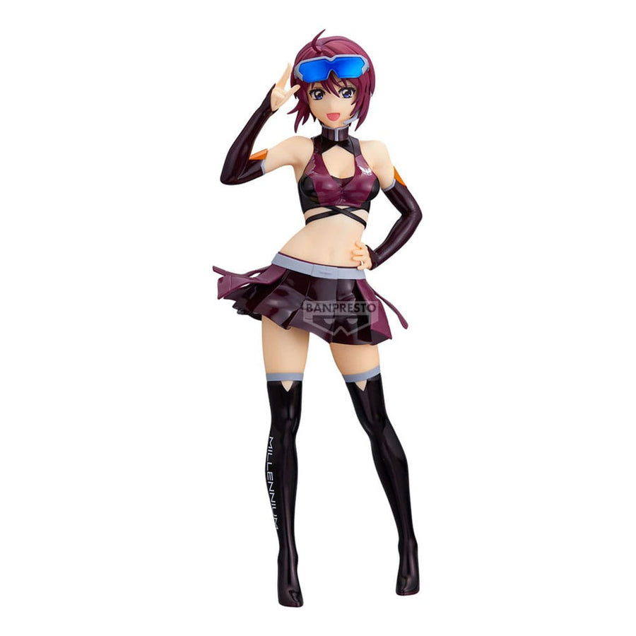 Mobile Suit Gundam Seed Freedom Glitter & Glamours PVC Statue Lunamaria Hawke Racing ver. 22 cm