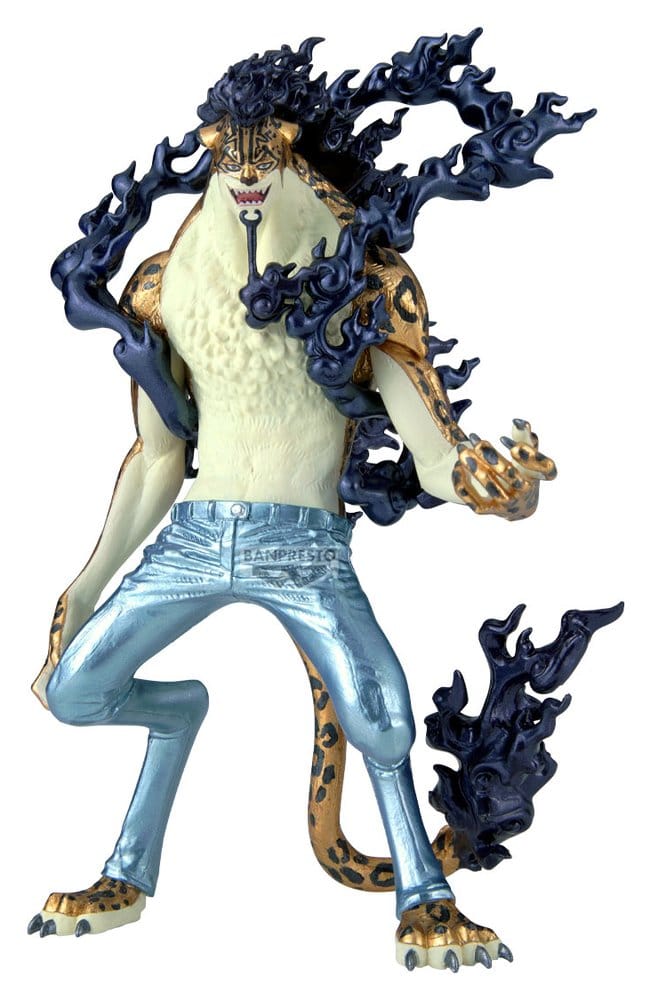 One Piece King of Artist PVC Figure Rob Lucci Awakening (Special Ver.) 20 cm