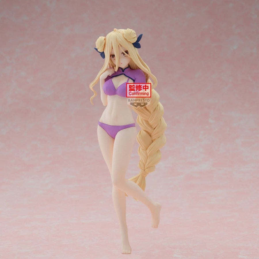 Date A Live Glitter & Glamours PVC Figure Mukuro Hoshimiya China Swimsuit ver. 22 cm