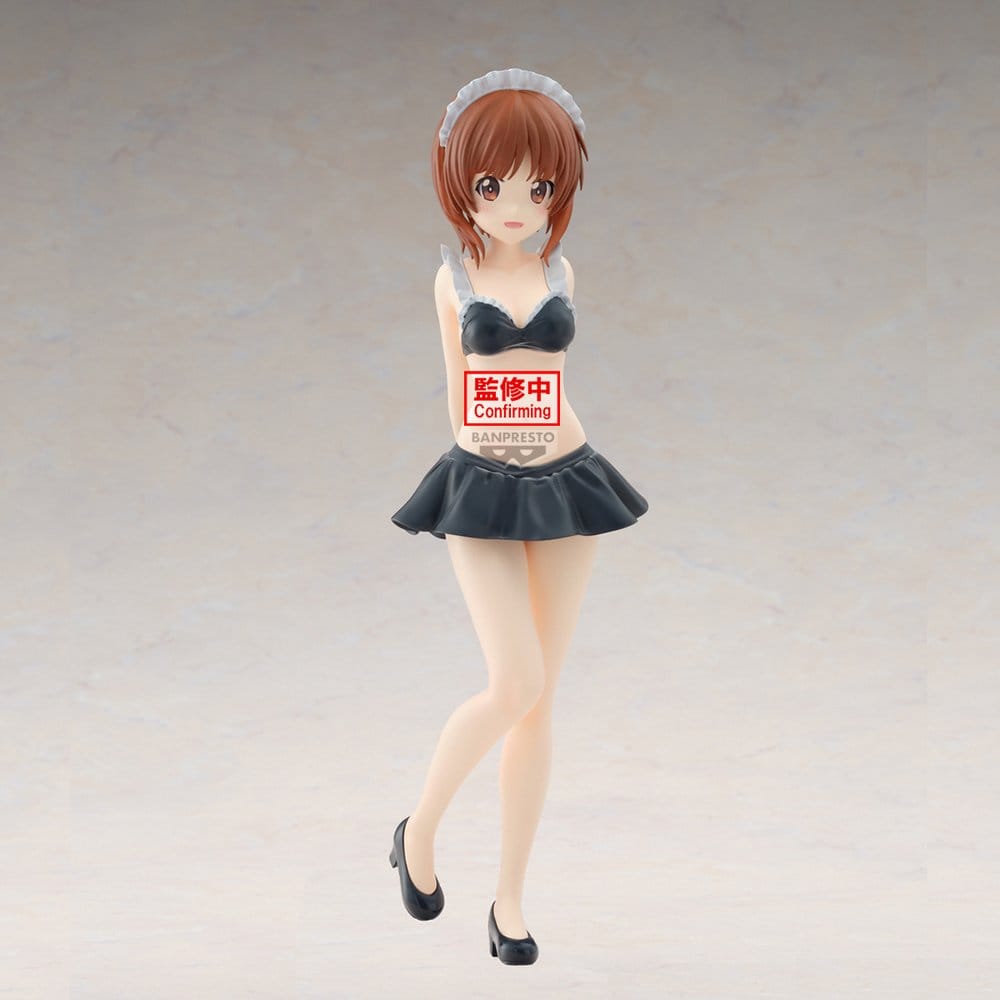 Girls und Panzer das Finale Eternal Romance PVC Figure Miho Nishizumi Maid Swimsuit Ver. 27 cm