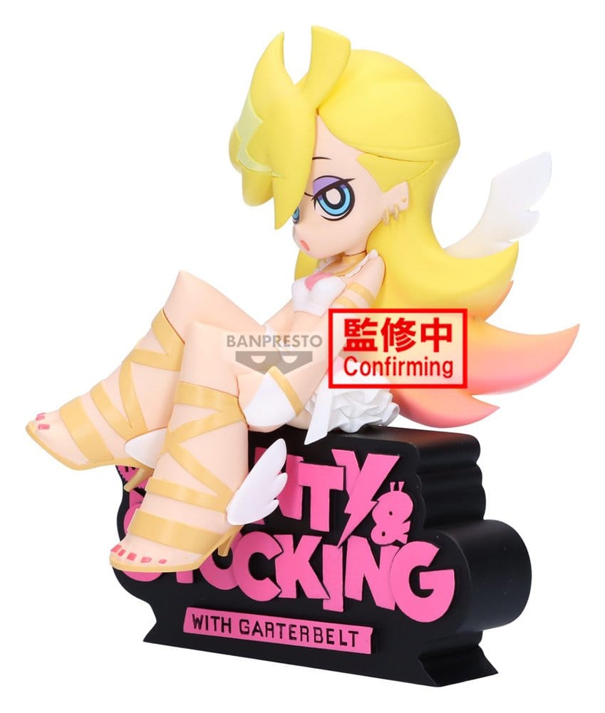 New Panty & Stocking with Garterbelt Monitor Top Figz PVC Figure Panty (Angel ver.) 12 cm