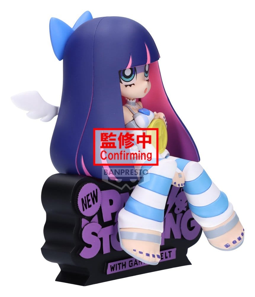 New Panty & Stocking with Garterbelt Monitor Top Figz PVC Figure Stocking (Angel ver.) 12 cm