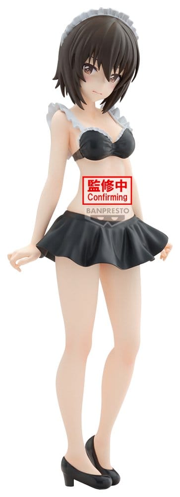 Girls und Panzer das Finale Eternal Romance PVC Figure Maho Nishizumi Maid Swimsuit Ver. 27 cm