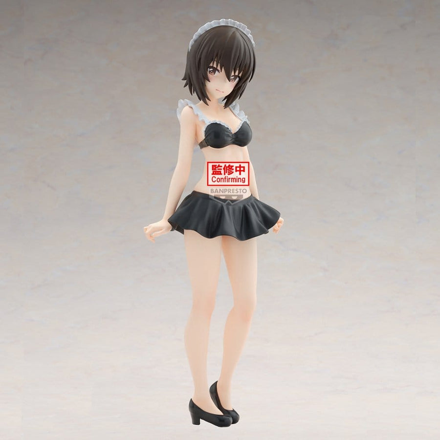 Girls und Panzer das Finale Eternal Romance PVC Figure Maho Nishizumi Maid Swimsuit Ver. 27 cm