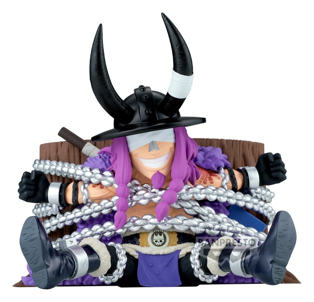 One Piece Mega World Collectable Figure PVC Figure Loki 10 cm