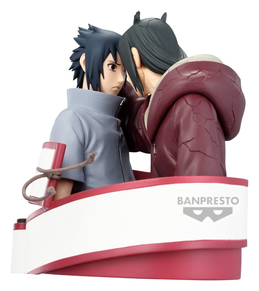 Naruto Shippuden Portrelic PVC Figure Sasuke Uchiha & Itachi Uchiha 12 cm