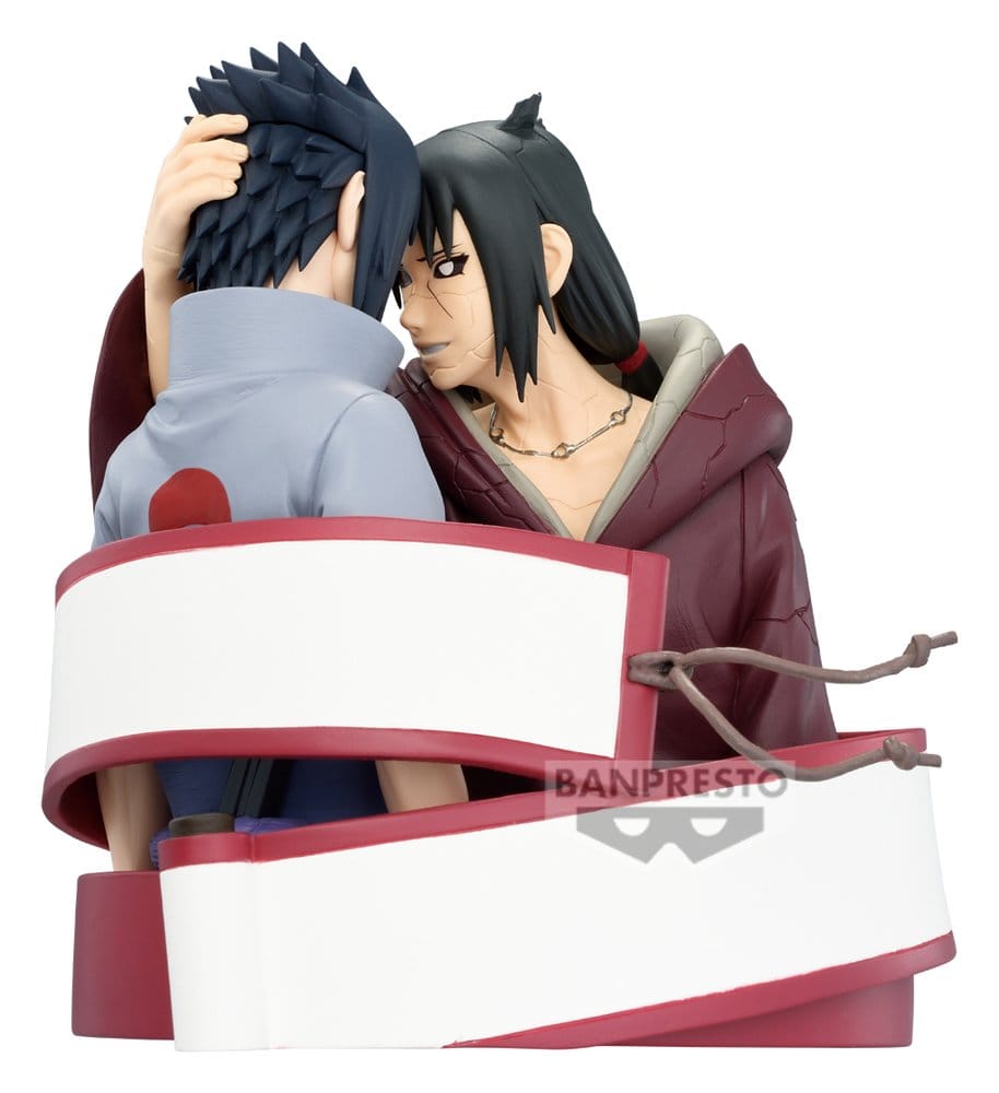 Naruto Shippuden Portrelic PVC Figure Sasuke Uchiha & Itachi Uchiha 12 cm