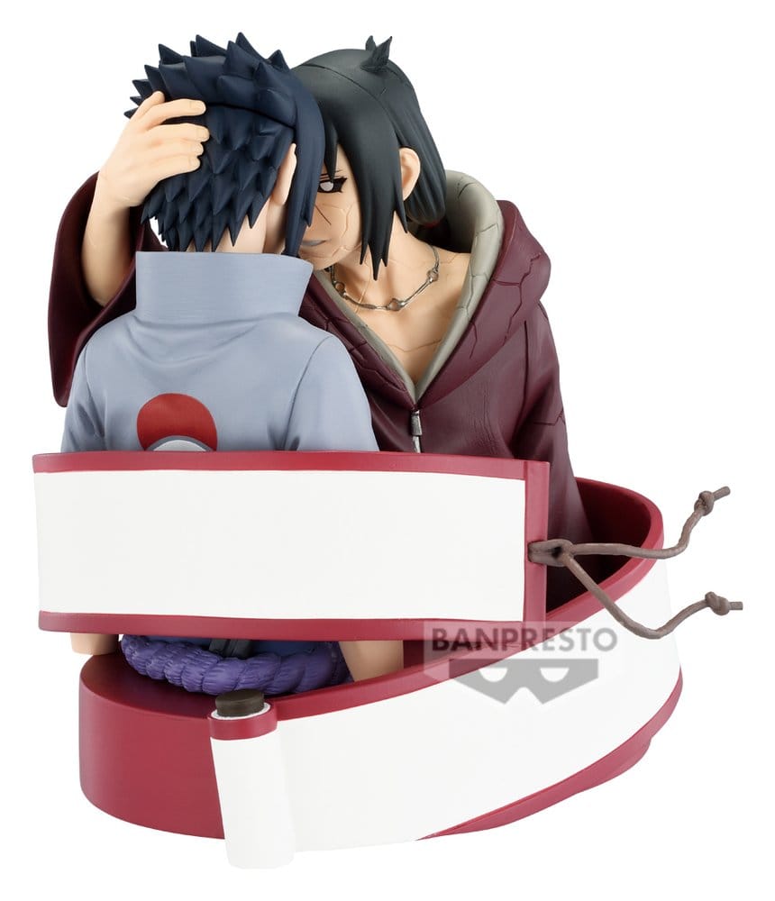 Naruto Shippuden Portrelic PVC Figure Sasuke Uchiha & Itachi Uchiha 12 cm