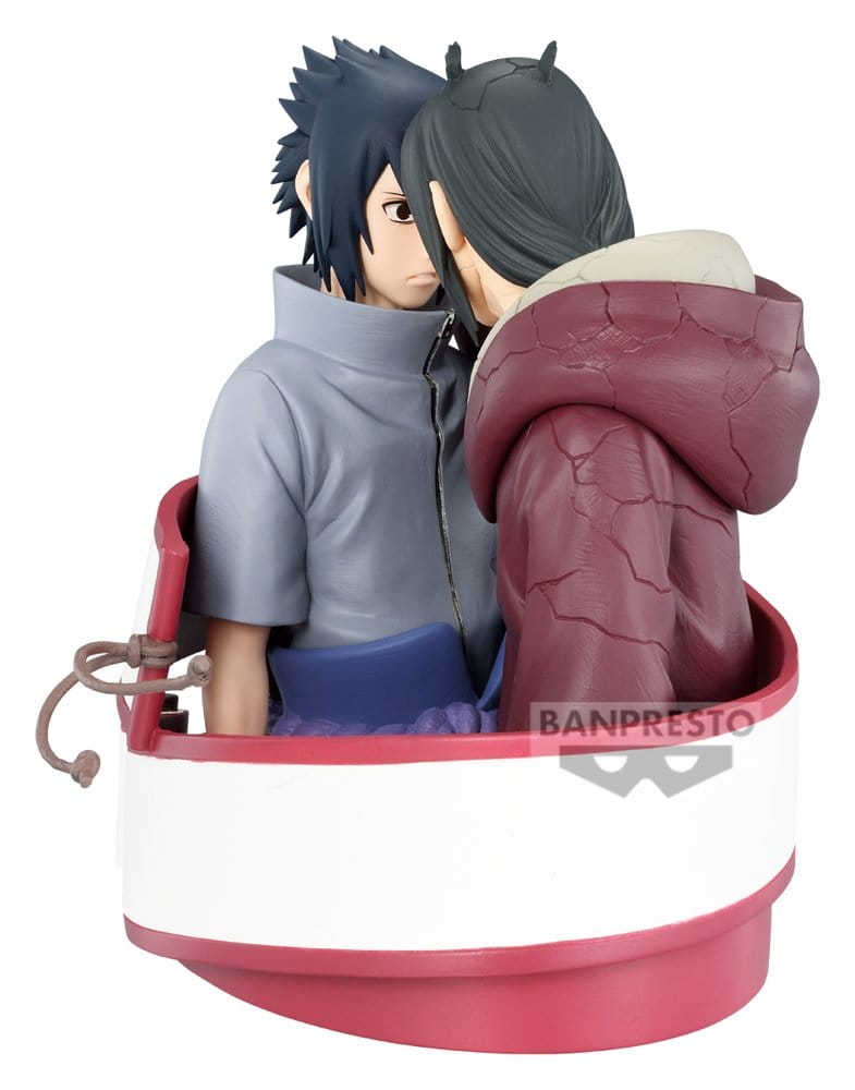 Naruto Shippuden Portrelic PVC Figure Sasuke Uchiha & Itachi Uchiha 12 cm