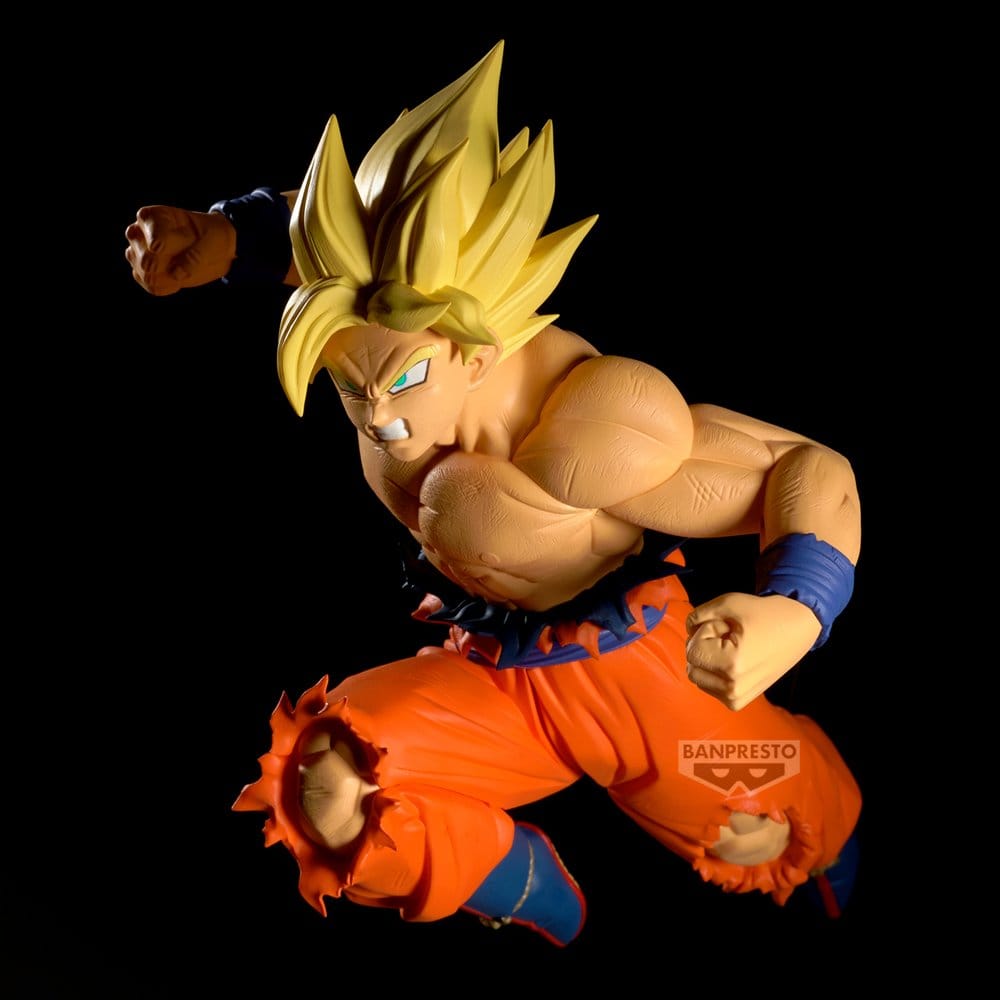 Dragon Ball Z Match Makers PVC Figure Super Saiyan Son Goku vs. Broly ver. A Super Saiyan Son Goku 13 cm