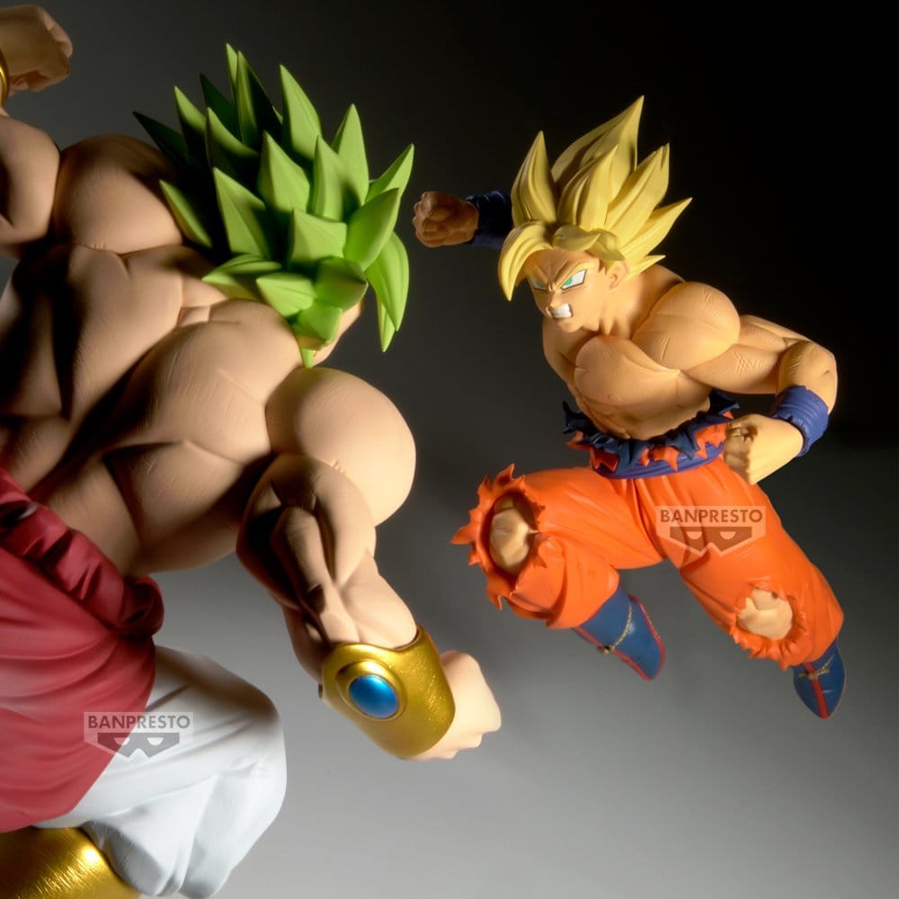 Dragon Ball Z Match Makers PVC Figure Super Saiyan Son Goku vs. Broly ver. A Super Saiyan Son Goku 13 cm