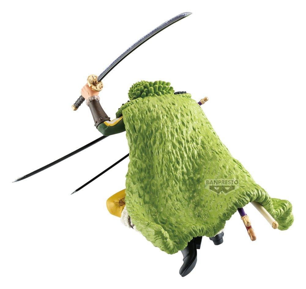 One Piece Cross Posing PVC Figure Roronoa Zoro 18 cm