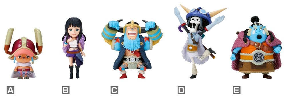 One Piece World Collectable Figure Mini Figures Elbaph 2 Display (12)