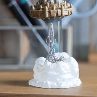 Castle in the Sky Statue Magnet Flying Castle 13 cm