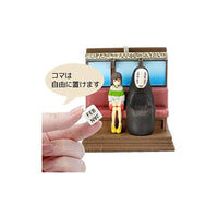 Spirited Away Statue Three-wheeler Diorama / Calendar Take Unabara Train 11 cm