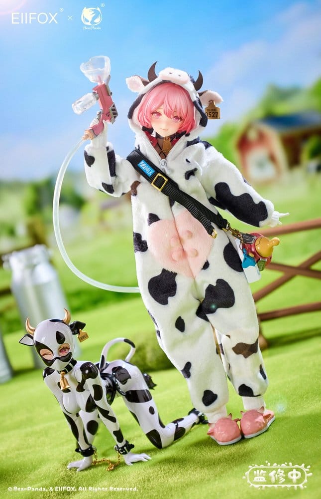 Original Character Action Figure 1/8 Eiifox & BearPanda Nyuugyuu Momo 21 cm
