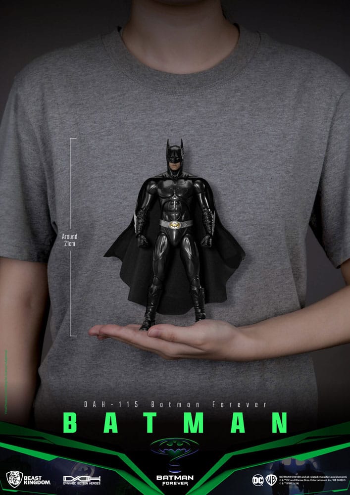 DC Comics - Dynamic 8ction Heroes Action Figure 1/9 - Batman (Batman Forever)
