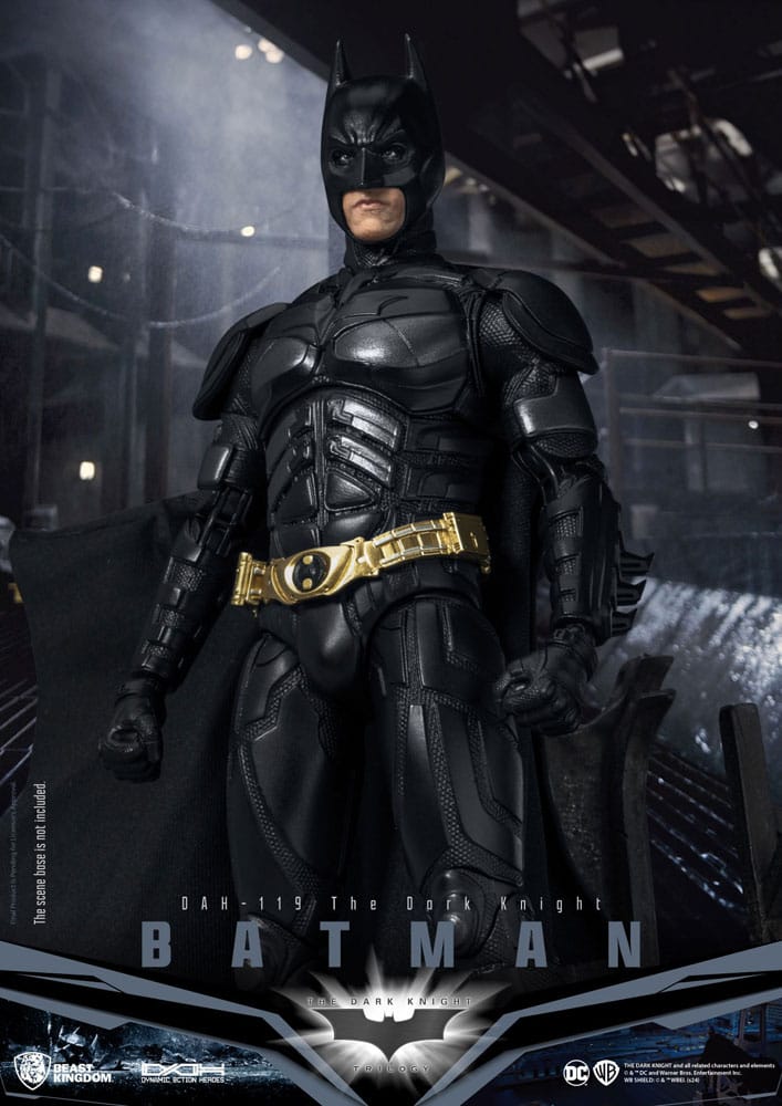 DC Comics - Dynamic 8ction Heroes Action Figure 1/9 - Batman (The Dark Knight)