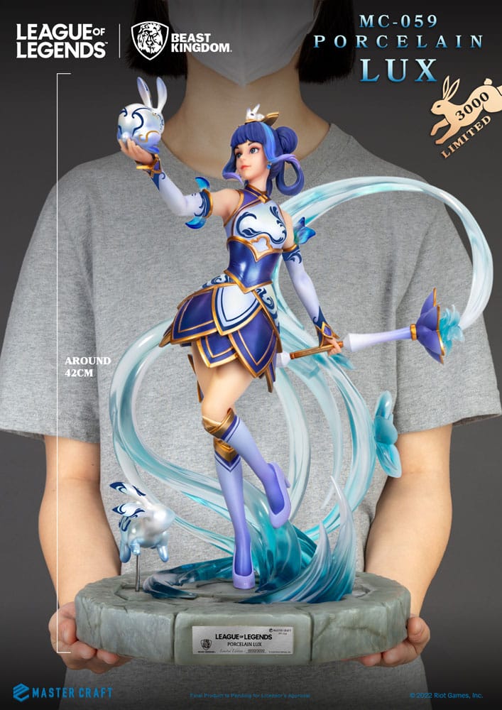 League of Legends - Master Craft Statue - Porcelain Lux