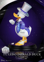 Disney 100th Master Craft Statue Tuxedo Donald Duck (Platinum Ver.)