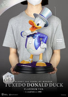 Disney 100th Master Craft Statue Tuxedo Donald Duck (Platinum Ver.)