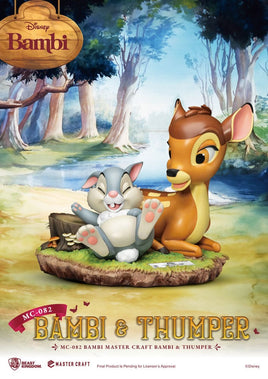 Disney Master Craft Statue Bambi & Thumper 26 cm