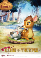 Disney Master Craft Statue Bambi & Thumper 26 cm