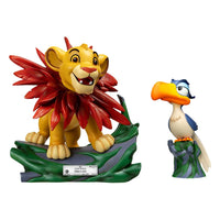 Disney Master Craft Statues 2-Pack The Lion King Little Simba & Zazu 31 cm